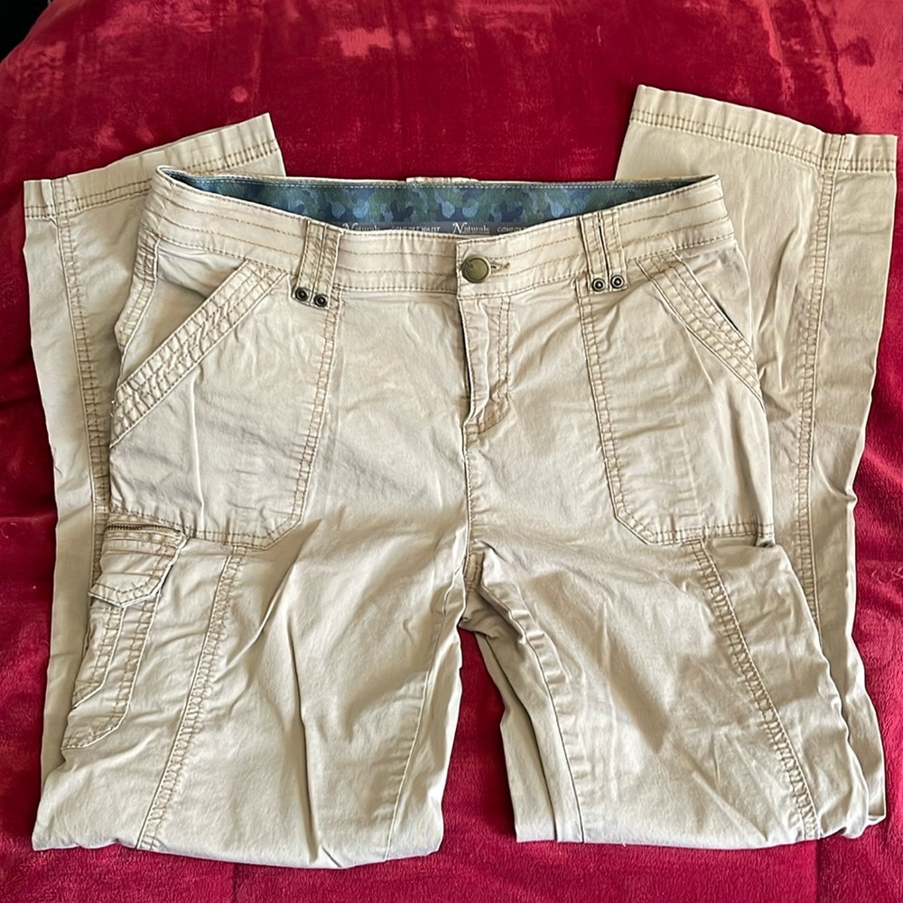 Natural reflections comfort waist size 8 straight leg jeans